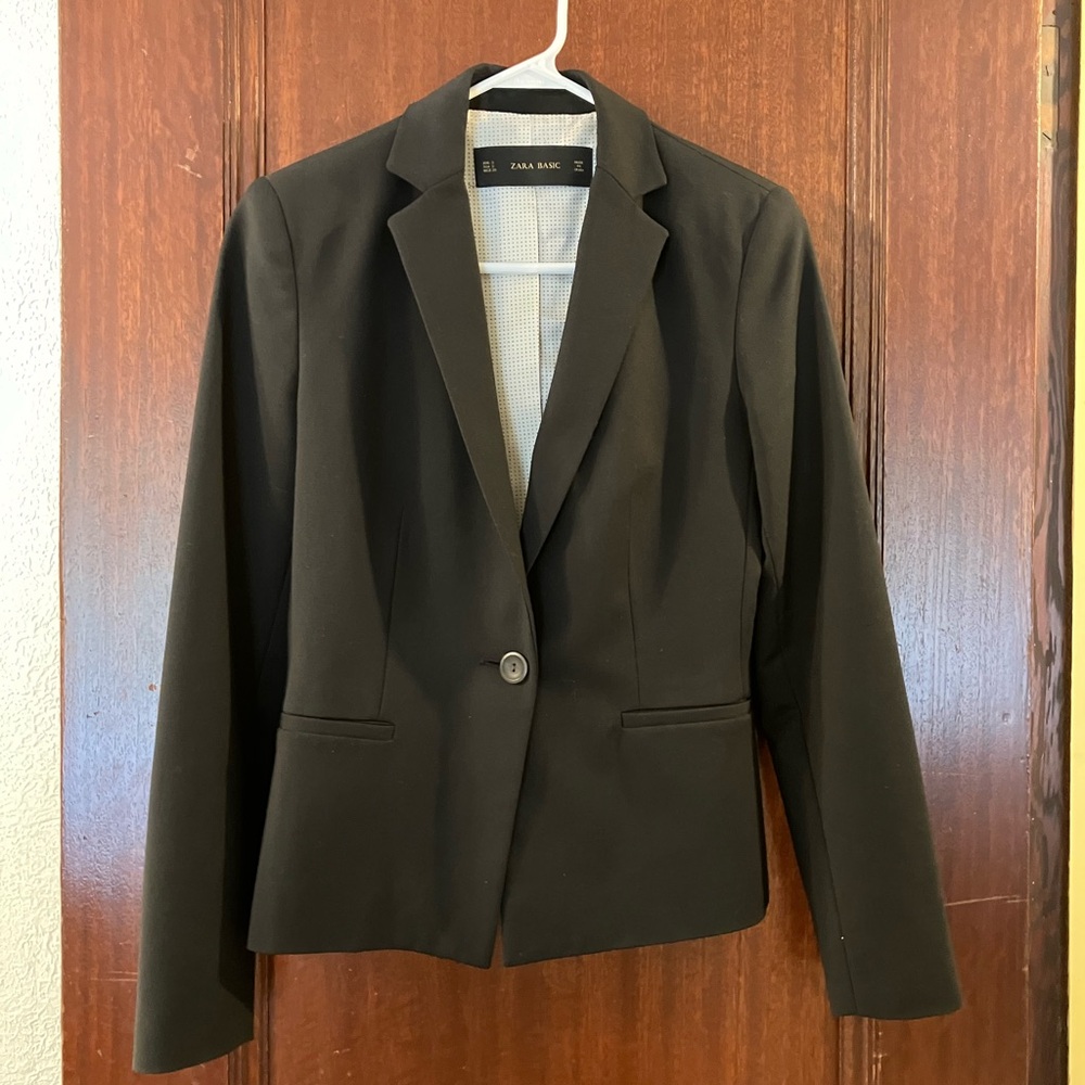 Zara Women's Black Blazer, Size XS